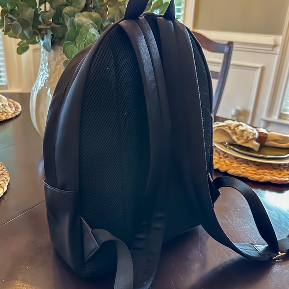 Kate Spade Nylon Backpack, Silver Hardware - Black - Lightly Worn - Picture 7 of 8